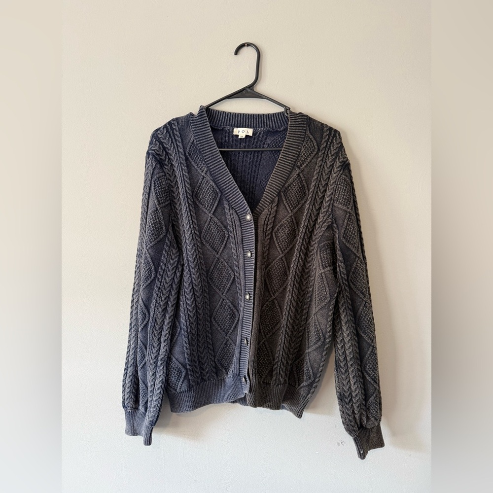 POL Cable Knit Sweater